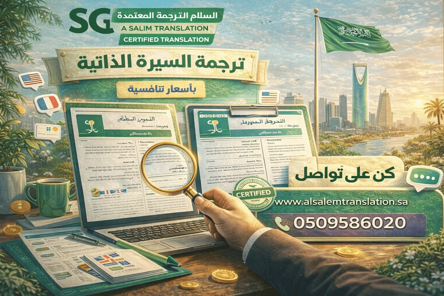 ترجمة السيرة الذاتية