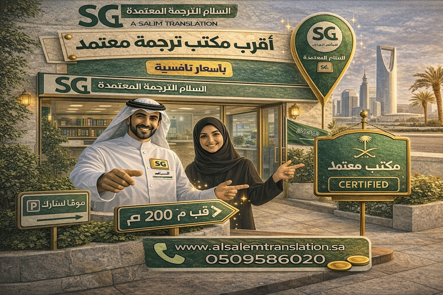 أقرب مكتب ترجمة معتمد