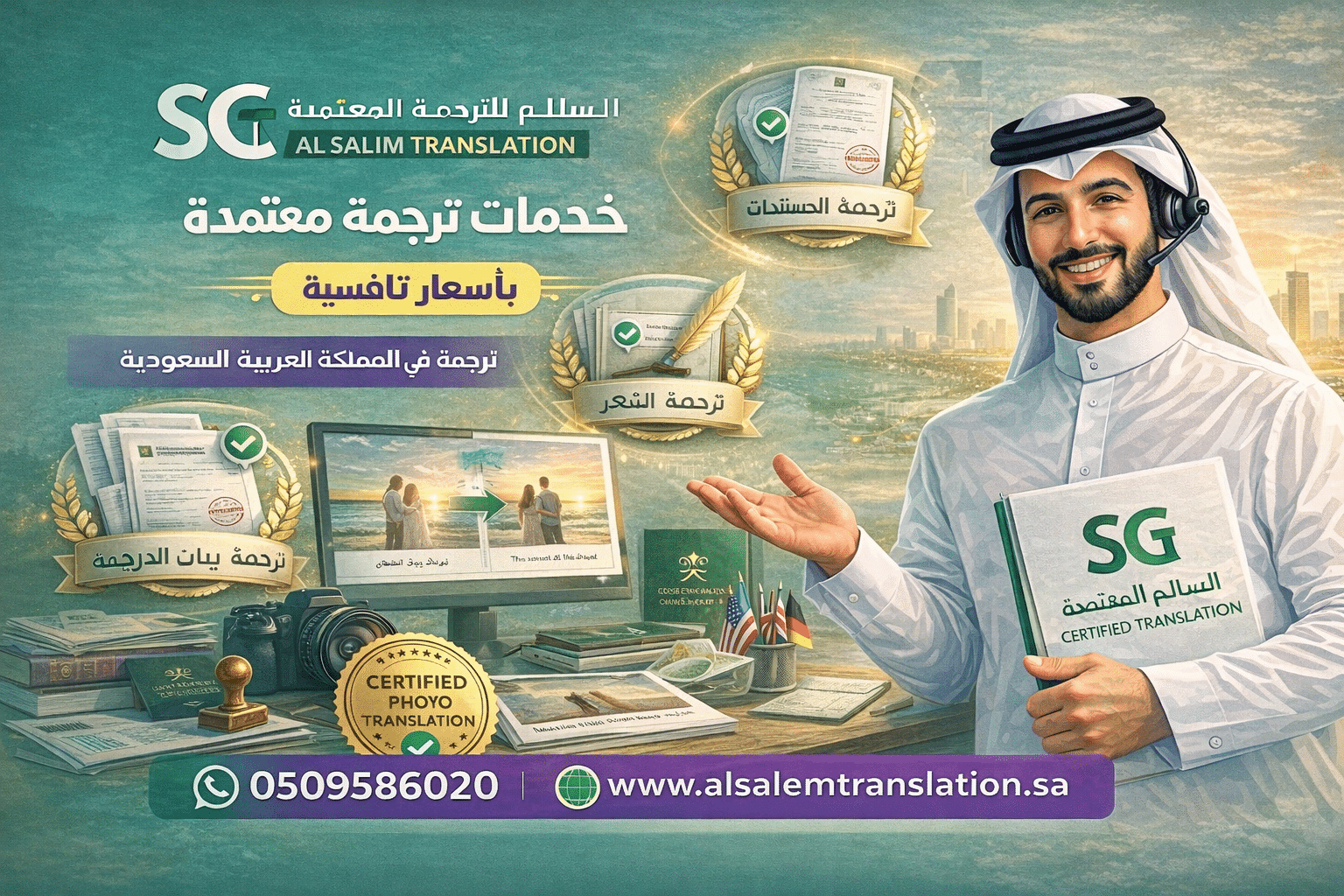 خدمات ترجمة معتمدة