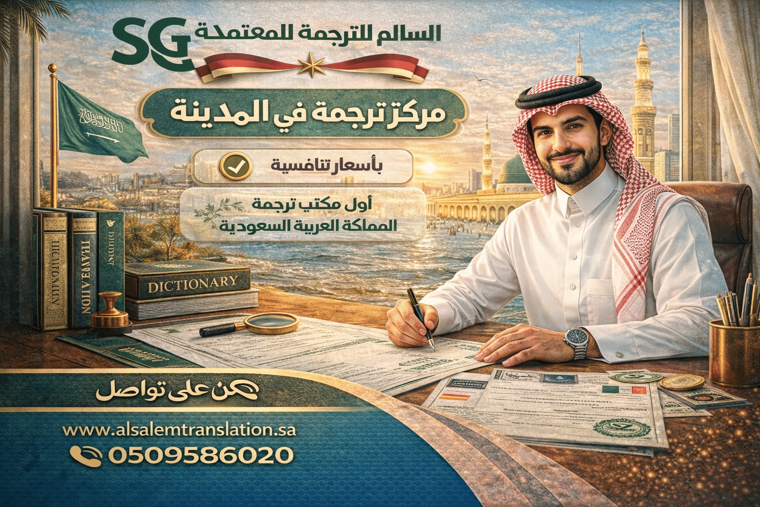 مركز ترجمة في المدينة