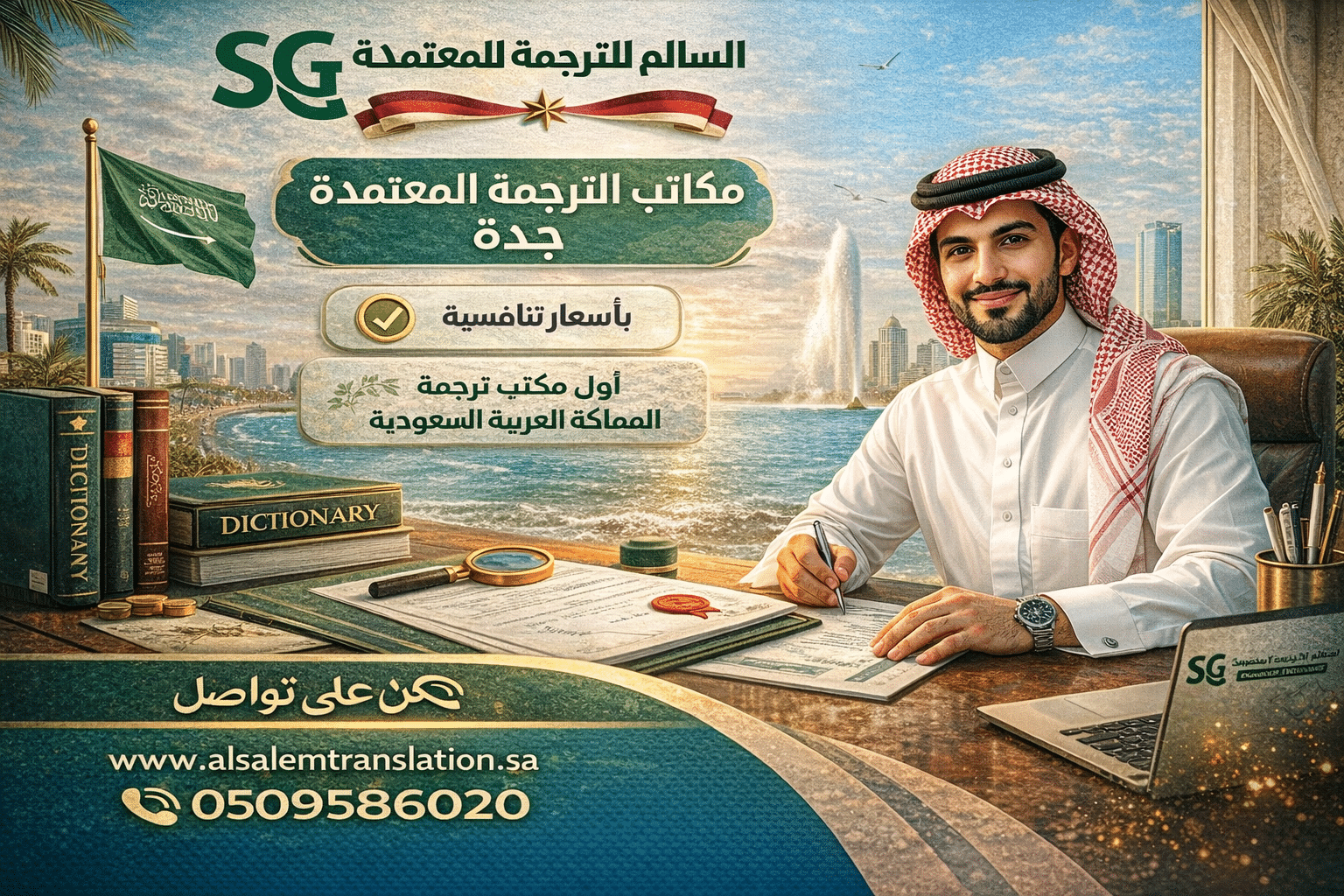 مكاتب الترجمة المعتمدة في جدة