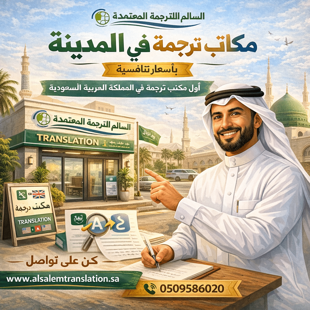 مكاتب ترجمة معتمدة في المدينة