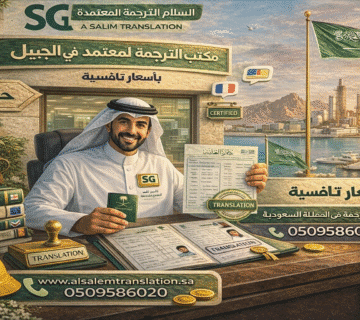 مكتب ترجمة معتمد في الجبيل