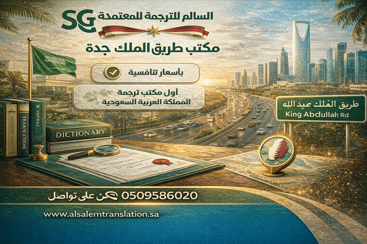 مكتب ترجمة طريق الملك عبد الله