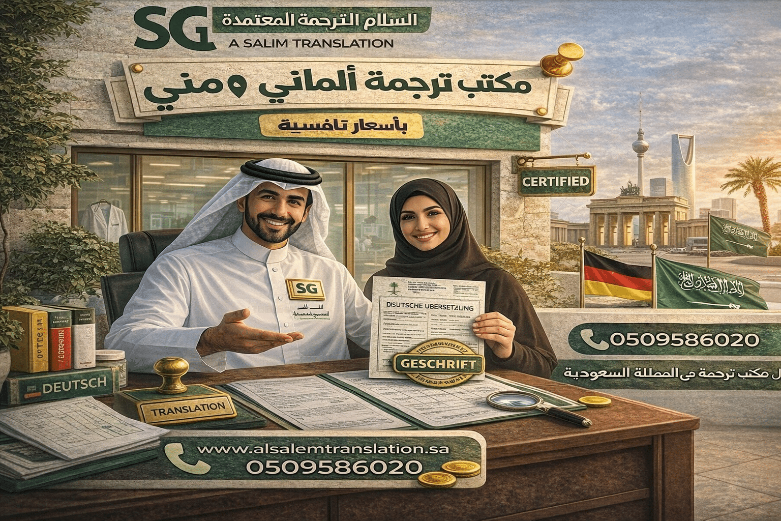 مكتب ترجمة معتمد قريب مني