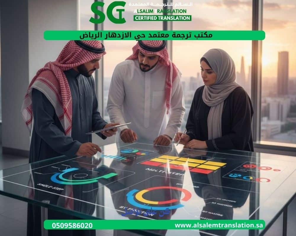 مكتب ترجمة معتمد حي الازدهار الرياض