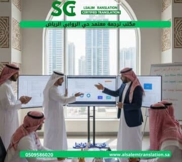 مكتب ترجمة معتمد حي الروابي الرياض