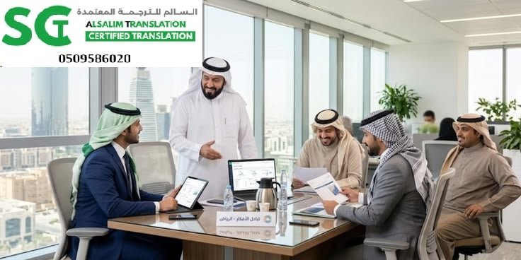 مكتب ترجمة معتمد حي الصحافة الرياض 1