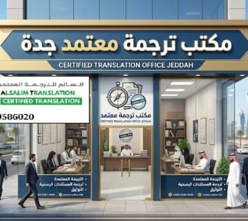 مكتب ترجمة معتمد حي العزيزية جدة
