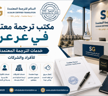 مكتب ترجمة معتمد في عرعر
