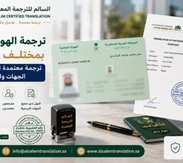 ترجمة الهوية الوطنية