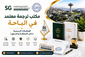 مكتب ترجمة معتمد في الباحة